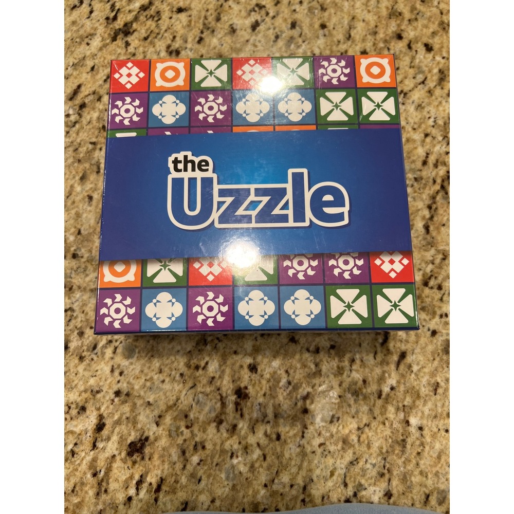 The Uzzle Board Game Fast Pattern Matching Puzzle Game Ages 4+ New Sealed